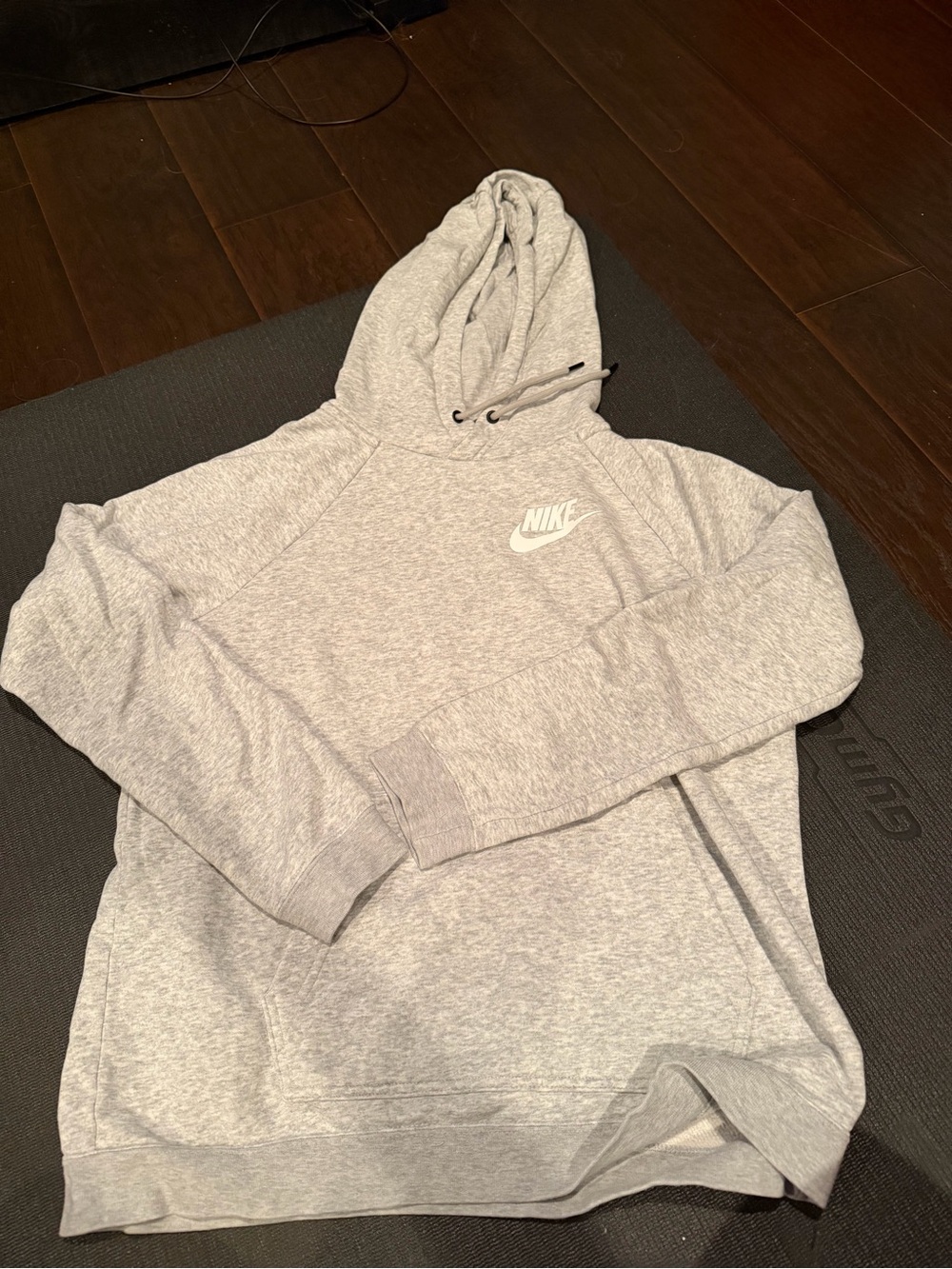 Nike Gray Hooded Sweatshirt Women’s Pullover